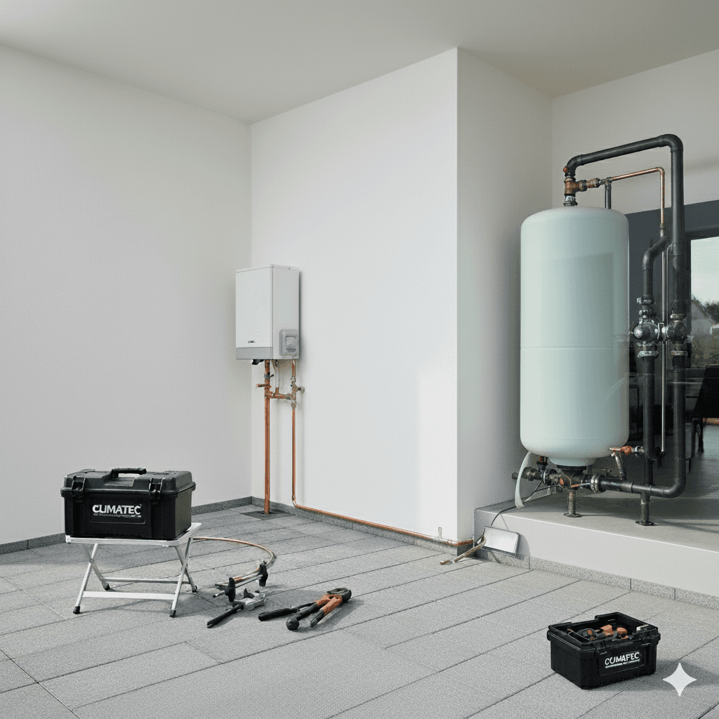 Installation de chauffage centrale