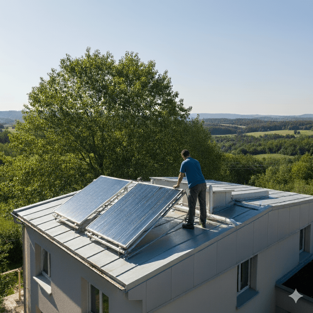 Installation de chauffage centrale