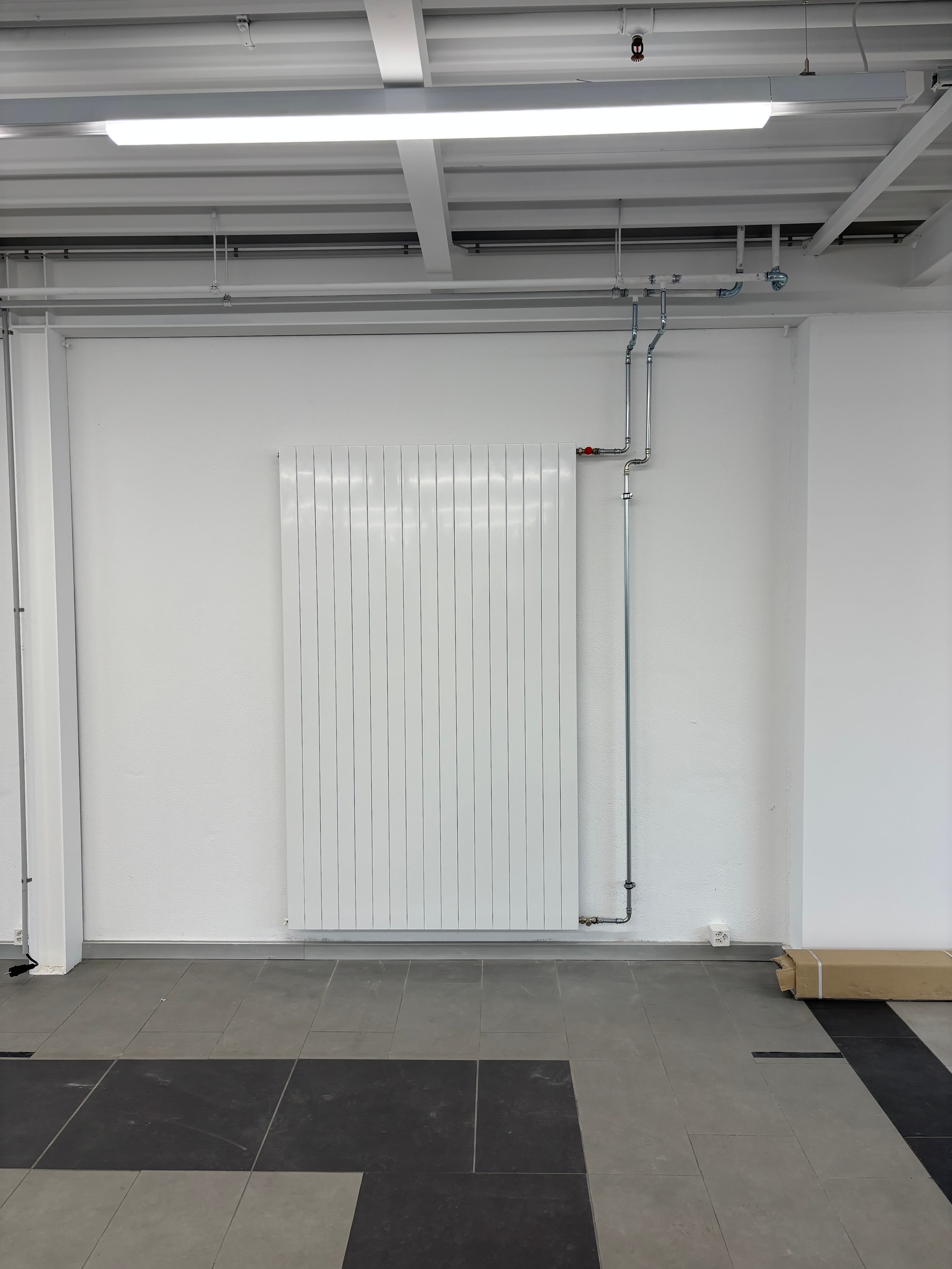 Installation de radiateurs