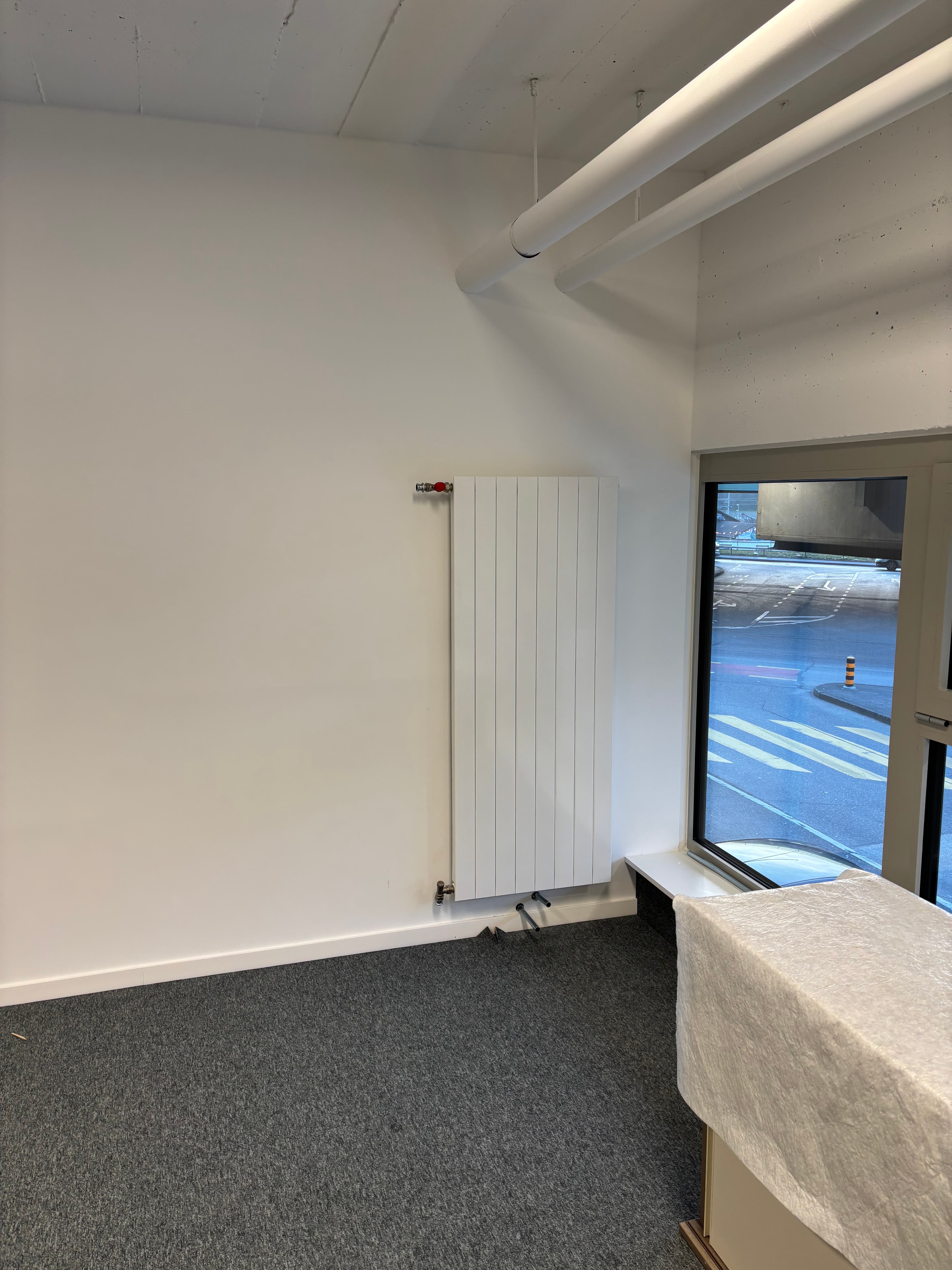 Installation de radiateurs