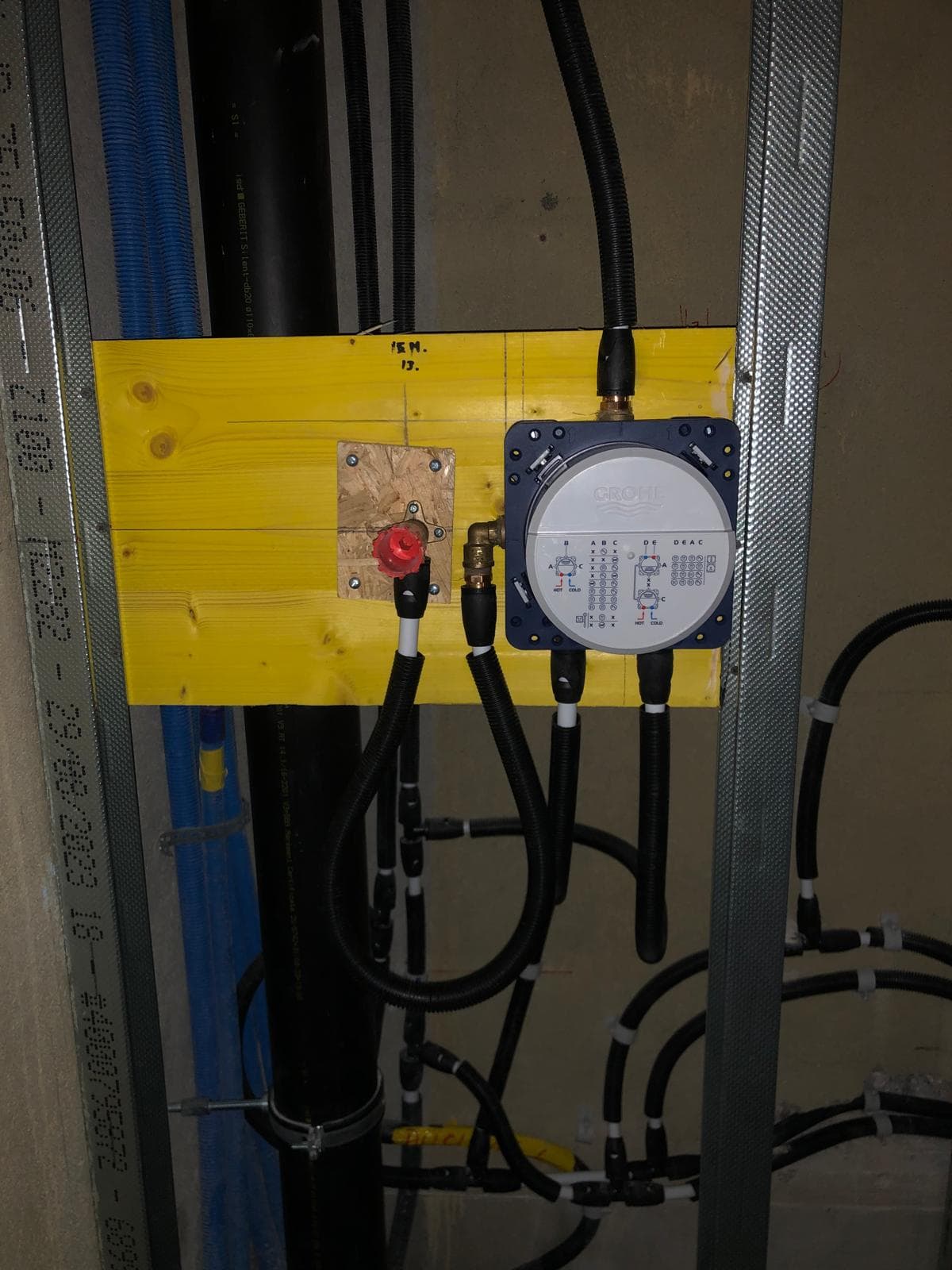 Installation tuyauterie sanitaire